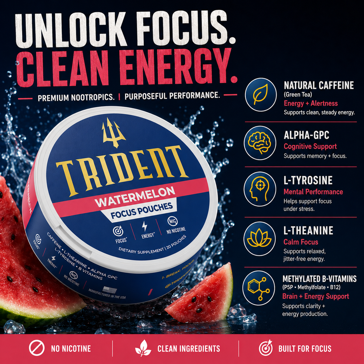 Trident Focus Pouches